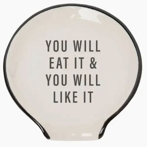 Eat It & You Will Like It Spoon Rest